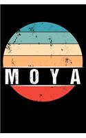 Moya: 100 Pages 6 'x 9' -Dot Graph Paper Journal Manuscript - Planner - Scratchbook - Diary