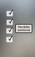 Checklist logbook for teens and adults