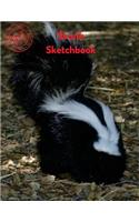 Skunk Sketchbook: (Sketchbooks for Drawing)