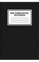 Mini Composition Notebook