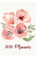 2018 Planner Weekly and Monthly: A Year - 365 Daily Planner Calendar Schedule Organizer Appointment Journal Notebook, Monthly Planner, To do list 6x9"(1 2018 Planners Journals)