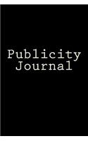 Publicity Journal: Writing Journal