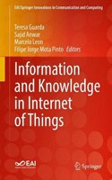 Information and Knowledge in Internet of Things