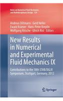 New Results in Numerical and Experimental Fluid Mechanics IX