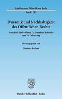 Dynamik Und Nachhaltigkeit Des Offentlichen Rechts