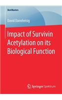 Impact of Survivin Acetylation on Its Biological Function