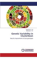 Genetic Variability in Clusterbean