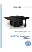 Usc Thornton School of Music: (English)