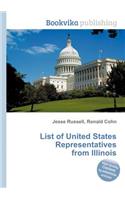 List of United States Representatives from Illinois