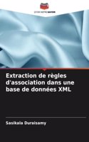 Extraction de règles d'association dans une base de données XML