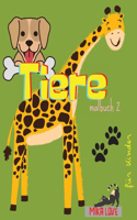 TIERE malbuch 2