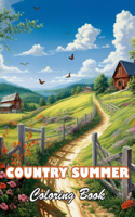 Country Summer Coloring Book