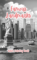 Famous Landmarks Adult Coloring Book Grayscale Images By TaylorStonelyArt