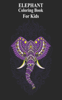 Elephant Coloring Book For Kids