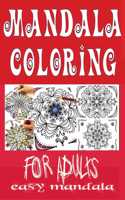 easy mandala coloring books for adults