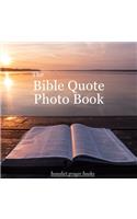 Bible Quote Photo Book