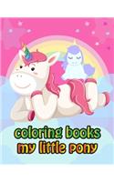 Coloring Books My Little Pony