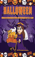 Halloween livre de coloriage pour les enfants de 4 à 8 ans