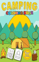Camping Coloring Book for Kids