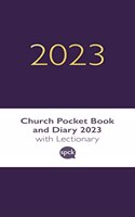 Church Pocket Book and Diary 2023 Purple with Lectionary