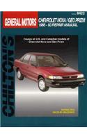 Chevrolet Prizm and Nova, 1985-93 1985-93 Repair Manual