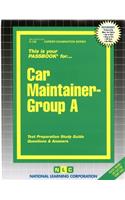 Car Maintainer, Group a