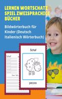 Lernen Wortschatz Spiel Zweisprachige Bücher Bildwörterbuch für Kinder (Deutsch Italienisch Wörterbuch)