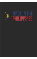 Made In The Philippines: Graph Paper Notebook (6" x 9" - 120 pages) Wonderful Philippines Notebook for Daily Journal, Diary, and Gift