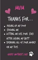 Mum, Thanks for Picking Up My Poop