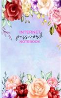 Internet Password Notebook