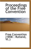 Proceedings of the Free Convention