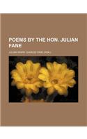 Poems by the Hon. Julian Fane