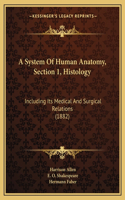 System of Human Anatomy, Section 1, Histology