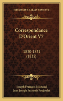 Correspondance D'Orient V7