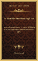 Sui Bilanci Di Previsione Degli Stati