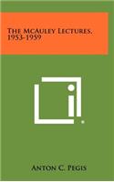 The McAuley Lectures, 1953-1959
