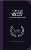 Lehrbuch Der Angewandten Mathematik