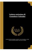 Lettera rarissima di Cristoforo Colombo