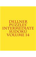 Dellner Puzzles' Intermediate Sudoku Volume 14