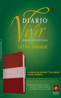 Biblia de Estudio del Diario Vivir Ntv, Letra Grande