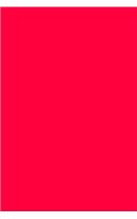 Journal American Rose Color Simple Plain Pink Rose: (Notebook, Diary, Blank Book)(Monochromatic Full Color Journals Notebooks Diaries)