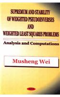 Supremum & Stability of Weighted Pseudoinverses & Weighted Least Squares Problems
