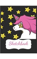 My Cute Unicorn Sketch Book