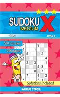Sudoku X - medium, vol. 1