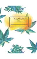 Weed Ideas Marijuana Weed Lovers Notebook