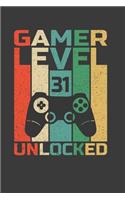 Gamer Level 31 Unlocked