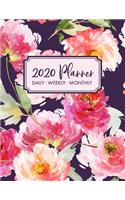 2020 Planner: 2020 Weekly & Monthly Planner for January 2020 - December 2020 + To Do List Section, Includes Important Dates, Birthday, Goals + Notes Page, Calenda