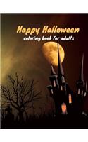 Happy Halloween Coloring Book For Adults
