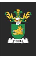Pitblado: Pitblado Coat of Arms and Family Crest Notebook Journal (6 x 9 - 100 pages)