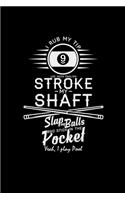 I rub my tip stroke my shaft